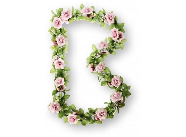 Basil Kurvpynt Ranke Rosa Roser Kurvpynt 